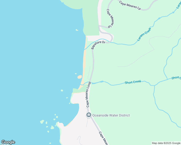 map of restaurants, bars, coffee shops, grocery stores, and more near 2675 Radar Road in Tillamook