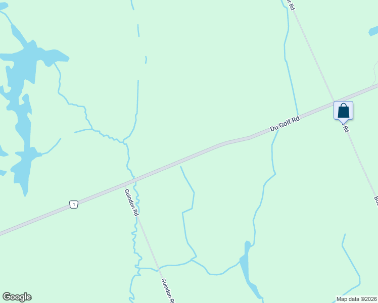 map of restaurants, bars, coffee shops, grocery stores, and more near 1363 Du Golf Road in Clarence-Rockland