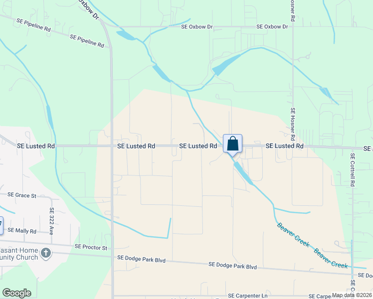 map of restaurants, bars, coffee shops, grocery stores, and more near 33334 Southeast Lusted Road in Gresham