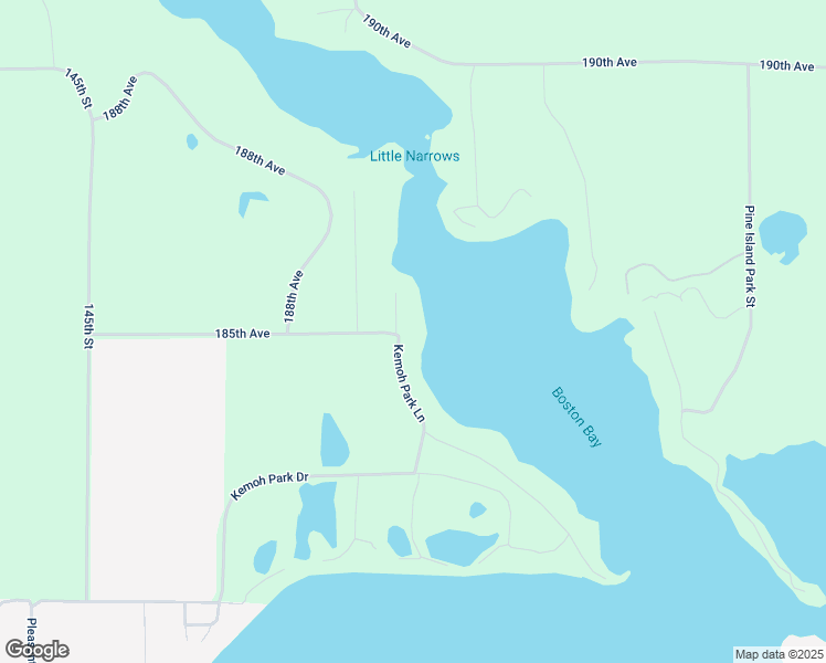 map of restaurants, bars, coffee shops, grocery stores, and more near 1850-1898 Kemoh Park Lane in Balsam Lake