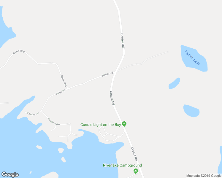 map of restaurants, bars, coffee shops, grocery stores, and more near Centre Road in Parry Sound