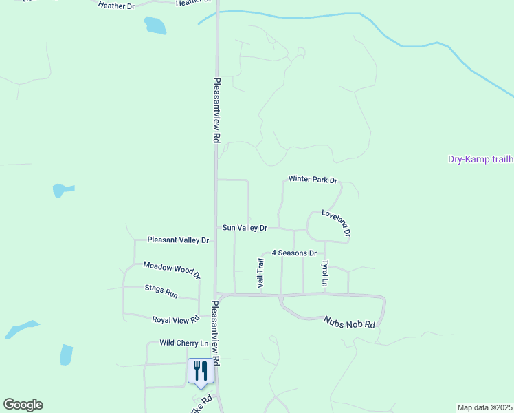 map of restaurants, bars, coffee shops, grocery stores, and more near 5149 Mountain Watch in Harbor Springs
