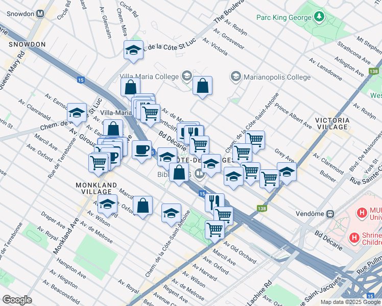 5319 Avenue Notre Dame de Grace, Montréal QC Walk Score