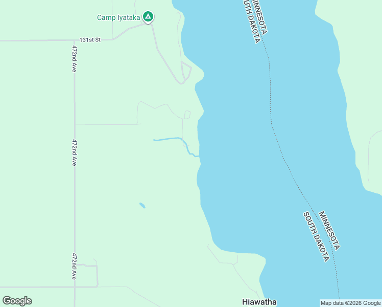 map of restaurants, bars, coffee shops, grocery stores, and more near in Hiawatha Beach