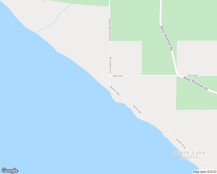 map of restaurants, bars, coffee shops, grocery stores, and more near 1771 Bluffs Highway in Cheboygan