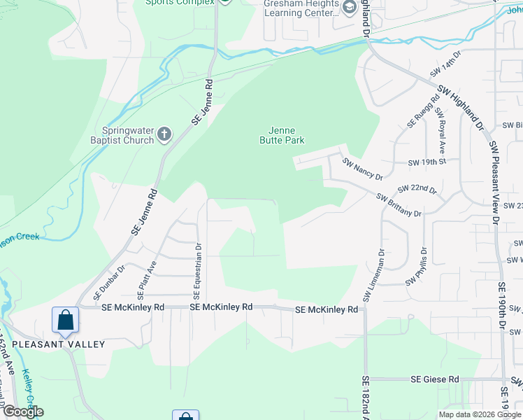 map of restaurants, bars, coffee shops, grocery stores, and more near 17675 Southeast McKinley Road in Gresham