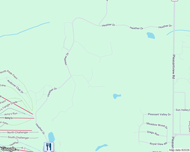 map of restaurants, bars, coffee shops, grocery stores, and more near 4940 Eastwind Drive in Harbor Springs