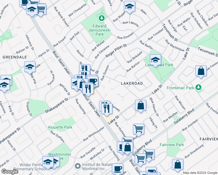 250 Rue Gardenia, DollardDes Ormeaux QC Walk Score