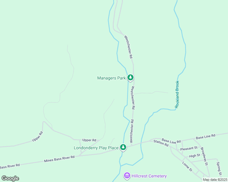 map of restaurants, bars, coffee shops, grocery stores, and more near 459 Upper Road in Londonderry
