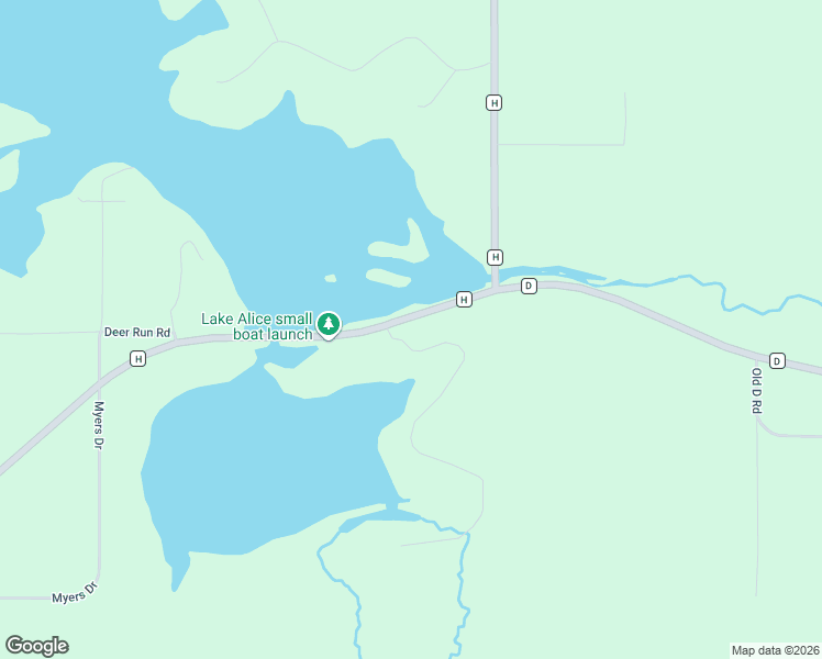 map of restaurants, bars, coffee shops, grocery stores, and more near W3369 County Road D in Tomahawk