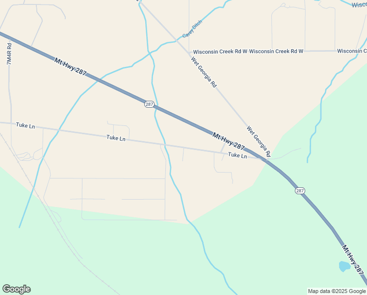 map of restaurants, bars, coffee shops, grocery stores, and more near 47 Tuke Lane in Sheridan