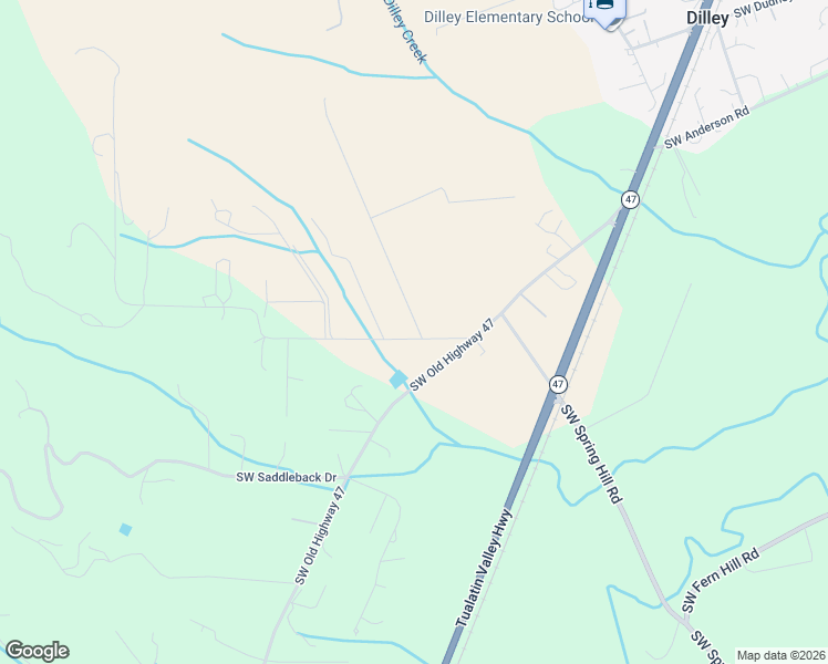 map of restaurants, bars, coffee shops, grocery stores, and more near 44308 Southwest Knight Road in Gaston