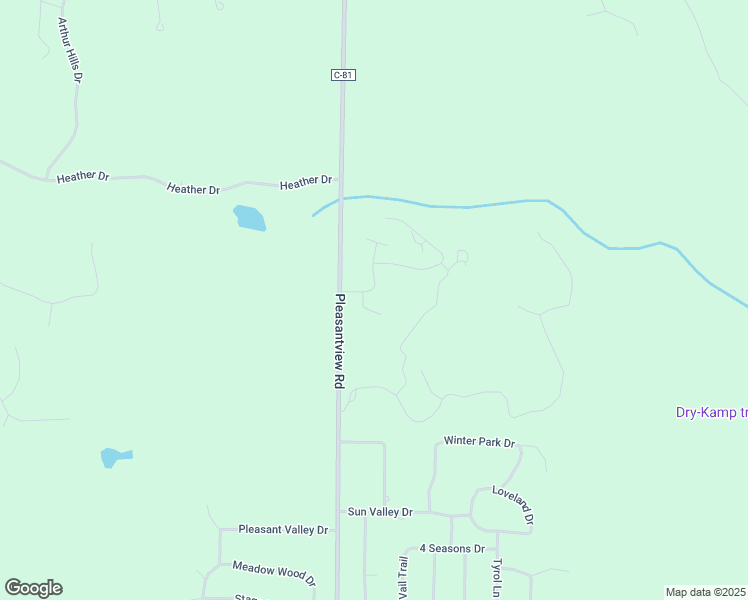 map of restaurants, bars, coffee shops, grocery stores, and more near 4749 Pleasantview Road in Harbor Springs