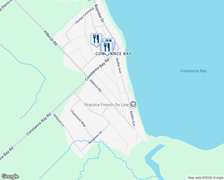 map of restaurants, bars, coffee shops, grocery stores, and more near 118 Torbolton Street in Ottawa