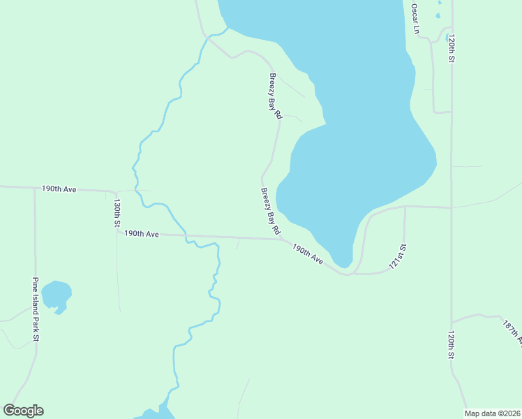 map of restaurants, bars, coffee shops, grocery stores, and more near 1898 Breezy Bay Road in Balsam Lake