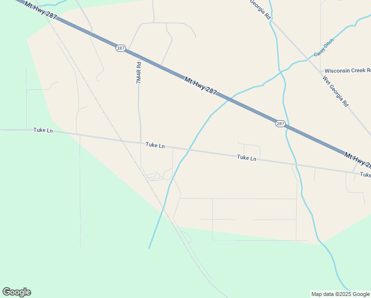 map of restaurants, bars, coffee shops, grocery stores, and more near 101 Tuke Lane in Sheridan