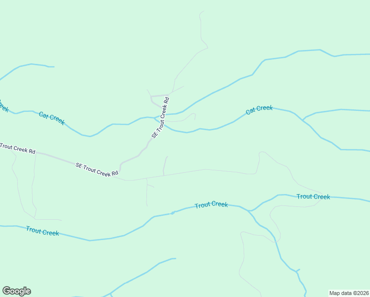 map of restaurants, bars, coffee shops, grocery stores, and more near Southeast Trout Creek Road in Multnomah County