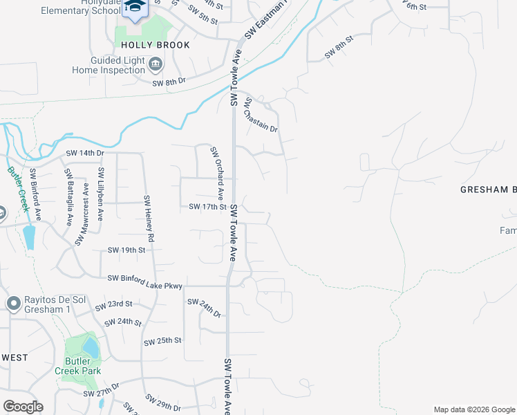 map of restaurants, bars, coffee shops, grocery stores, and more near 1468 Southwest 17th Court in Gresham