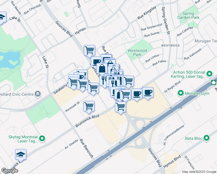 3339 Boulevard des Sources, DollardDes Ormeaux QC Walk Score