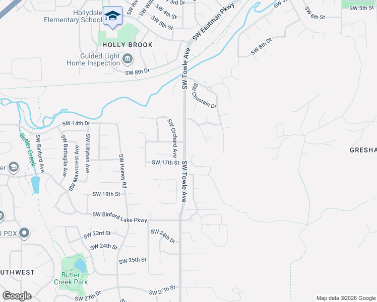 map of restaurants, bars, coffee shops, grocery stores, and more near in Gresham