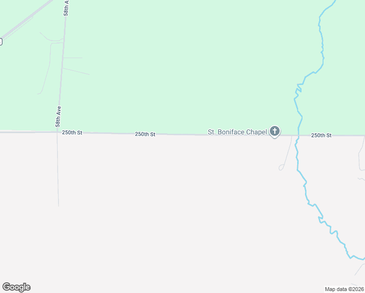 map of restaurants, bars, coffee shops, grocery stores, and more near 5261 250th Street in St. Cloud