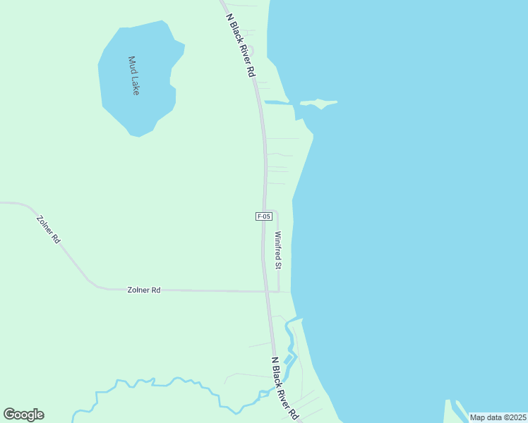 map of restaurants, bars, coffee shops, grocery stores, and more near 1998 North Black River Road in Cheboygan