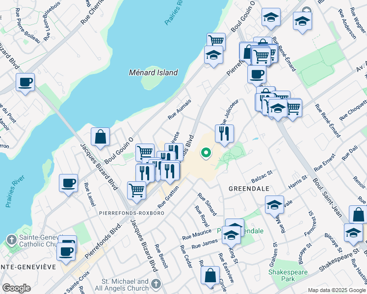 14665 Boulevard de Pierrefonds, Montréal QC Walk Score