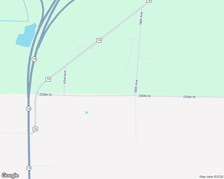 map of restaurants, bars, coffee shops, grocery stores, and more near 5930 250th Street in Saint Augusta