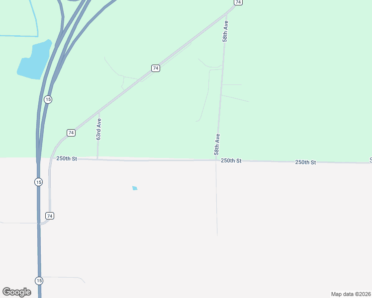 map of restaurants, bars, coffee shops, grocery stores, and more near 5930 250th Street in Saint Augusta