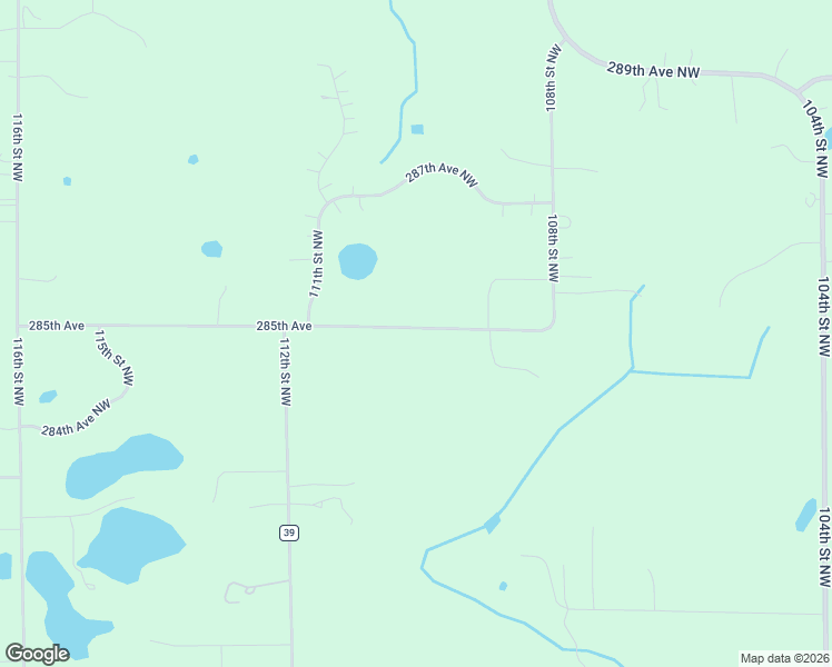 map of restaurants, bars, coffee shops, grocery stores, and more near 10948 285th Avenue Northwest in Zimmerman