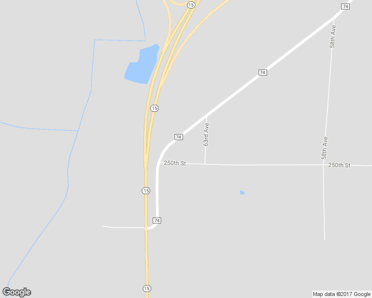 map of restaurants, bars, coffee shops, grocery stores, and more near 6452 250th Street in St. Cloud