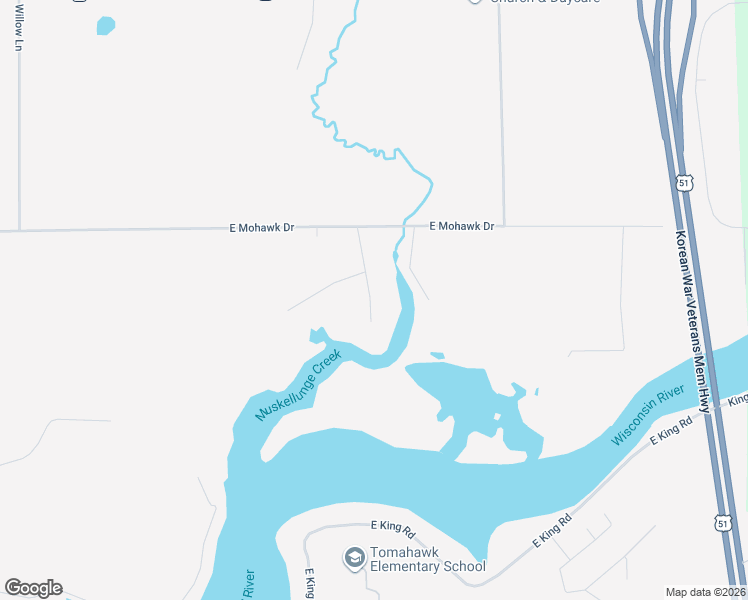 map of restaurants, bars, coffee shops, grocery stores, and more near 1229 Bowen Road in Tomahawk