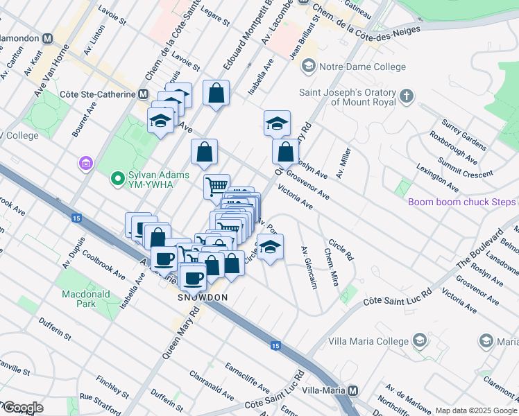 4870 Queen Mary Road, Montréal QC Walk Score