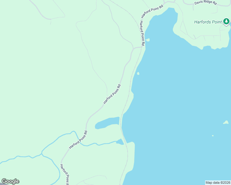 map of restaurants, bars, coffee shops, grocery stores, and more near Harford Point Road in Piscataquis County
