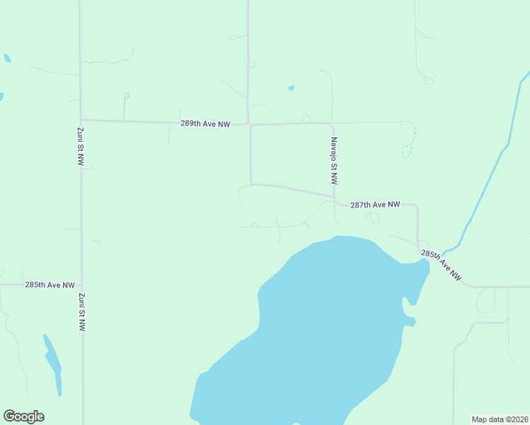 map of restaurants, bars, coffee shops, grocery stores, and more near 4731 287th Court Northwest in Isanti