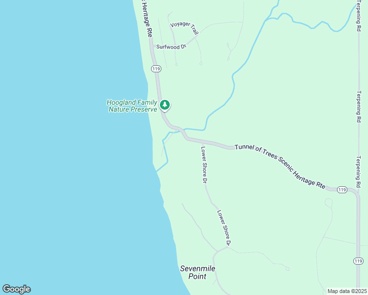 map of restaurants, bars, coffee shops, grocery stores, and more near 4346 South Lake Shore Drive in Harbor Springs