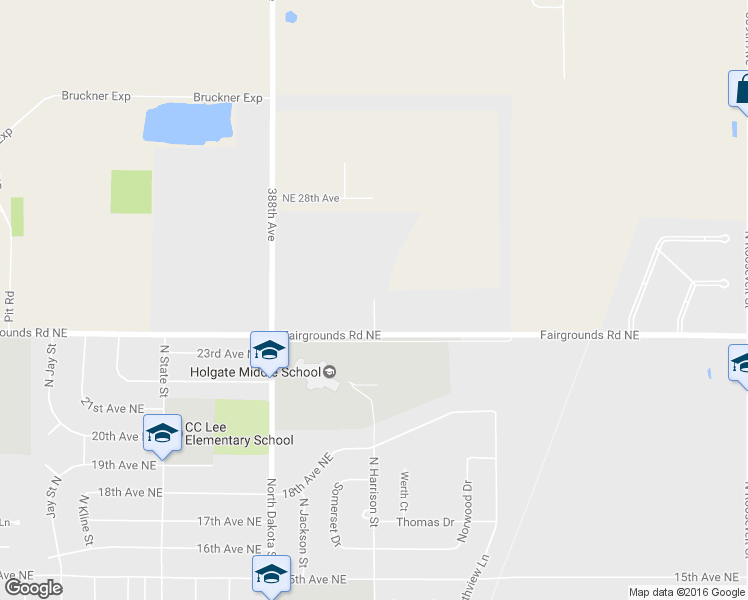 map of restaurants, bars, coffee shops, grocery stores, and more near 25th Avenue Northeast in Aberdeen