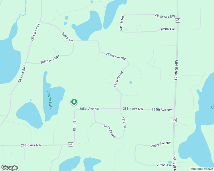 map of restaurants, bars, coffee shops, grocery stores, and more near 13123 287th Avenue Northwest in Zimmerman
