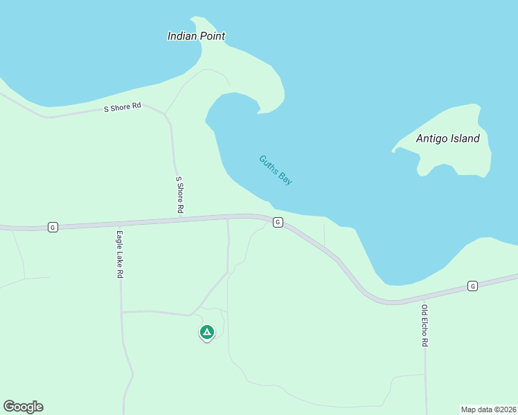 map of restaurants, bars, coffee shops, grocery stores, and more near 664 County G in Pelican Lake