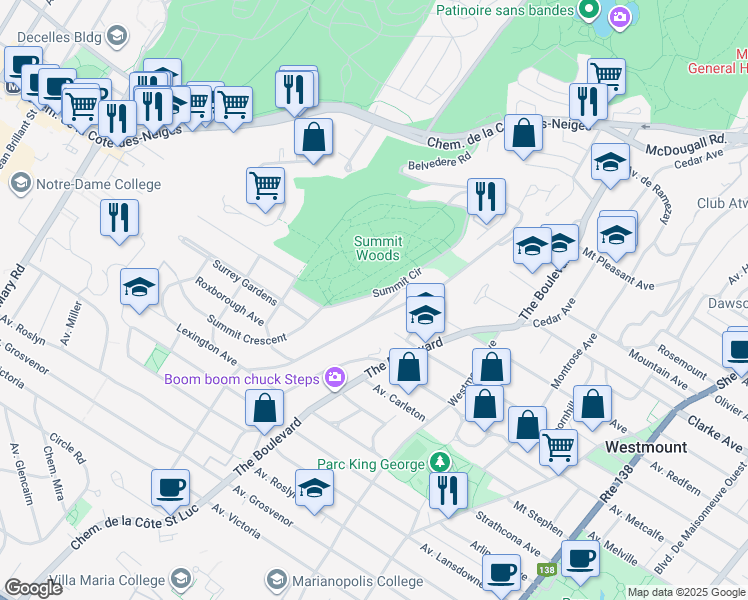68 Summit Circle, Westmount QC Walk Score