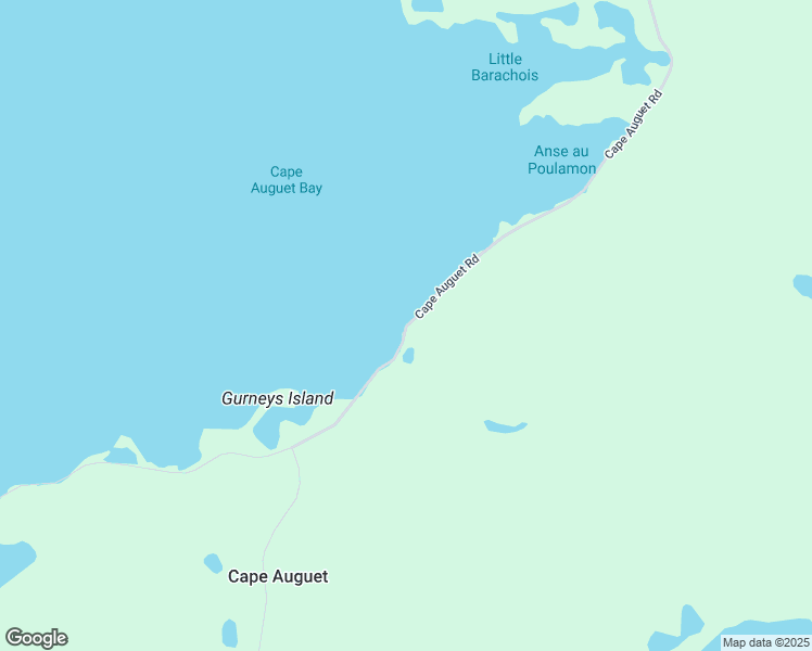map of restaurants, bars, coffee shops, grocery stores, and more near Cape Auguet Road in Arichat