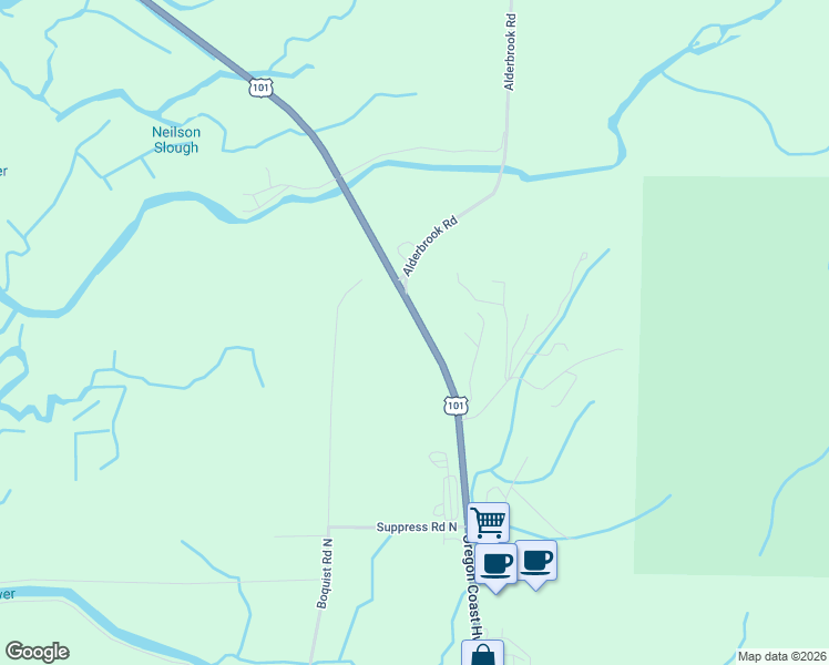 map of restaurants, bars, coffee shops, grocery stores, and more near 4880 U.S. 101 in Tillamook