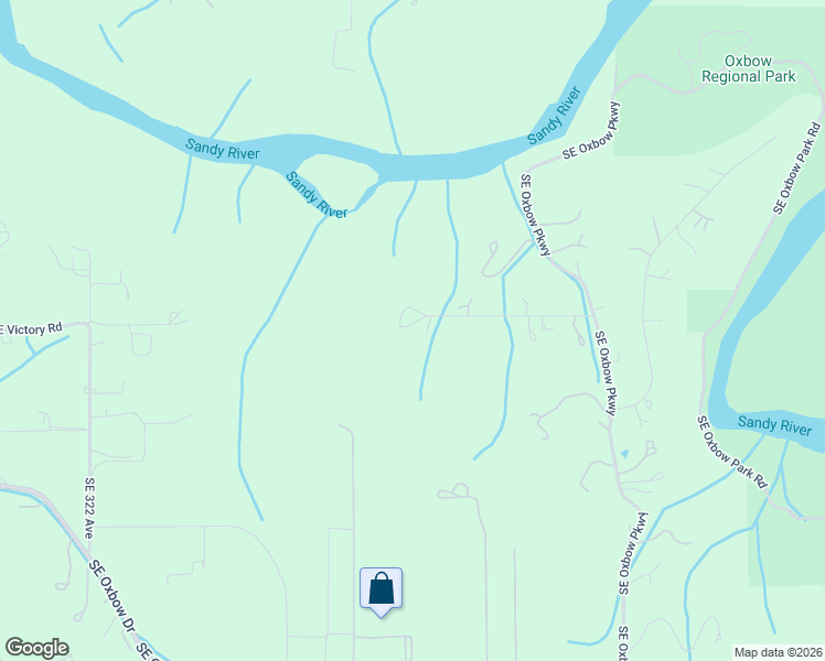 map of restaurants, bars, coffee shops, grocery stores, and more near 33540 Southeast Francis Street in Gresham