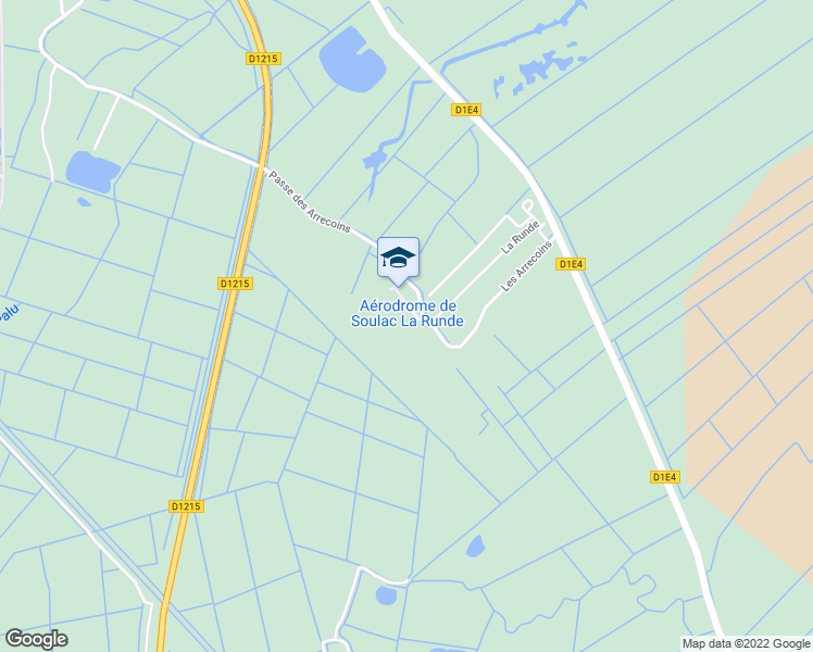 map of restaurants, bars, coffee shops, grocery stores, and more near 1 Les Arrecoins in Soulac-sur-Mer