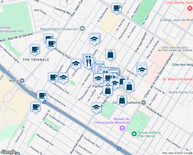 4820 Avenue Plamondon, Montréal QC Walk Score