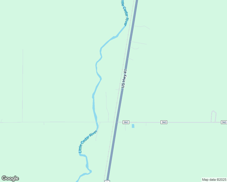 map of restaurants, bars, coffee shops, grocery stores, and more near N10648 U.S. 41 in Daggett
