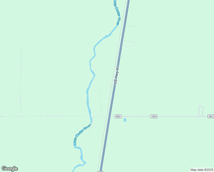 map of restaurants, bars, coffee shops, grocery stores, and more near N10648 U.S. 41 in Daggett
