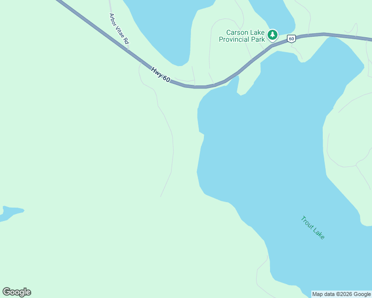 map of restaurants, bars, coffee shops, grocery stores, and more near 729 Mitchell Road in Barry's Bay