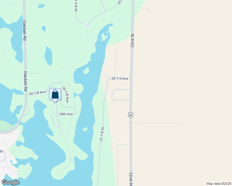 map of restaurants, bars, coffee shops, grocery stores, and more near 2193 20 1/4 Avenue in Rice Lake