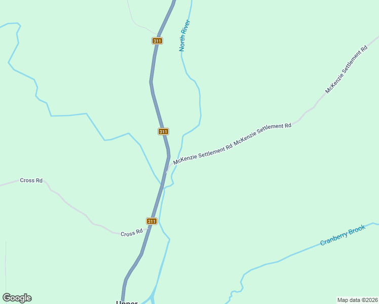 map of restaurants, bars, coffee shops, grocery stores, and more near 31 McKenzie Settlement Road in Upper North River